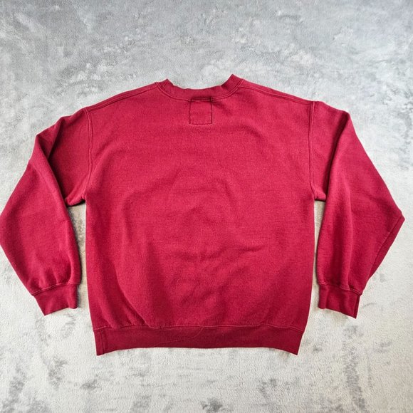 Riot Society Sweatshirt Womens Medium Red Tribal Elephant Casual Pullover - Picture 2 of 6